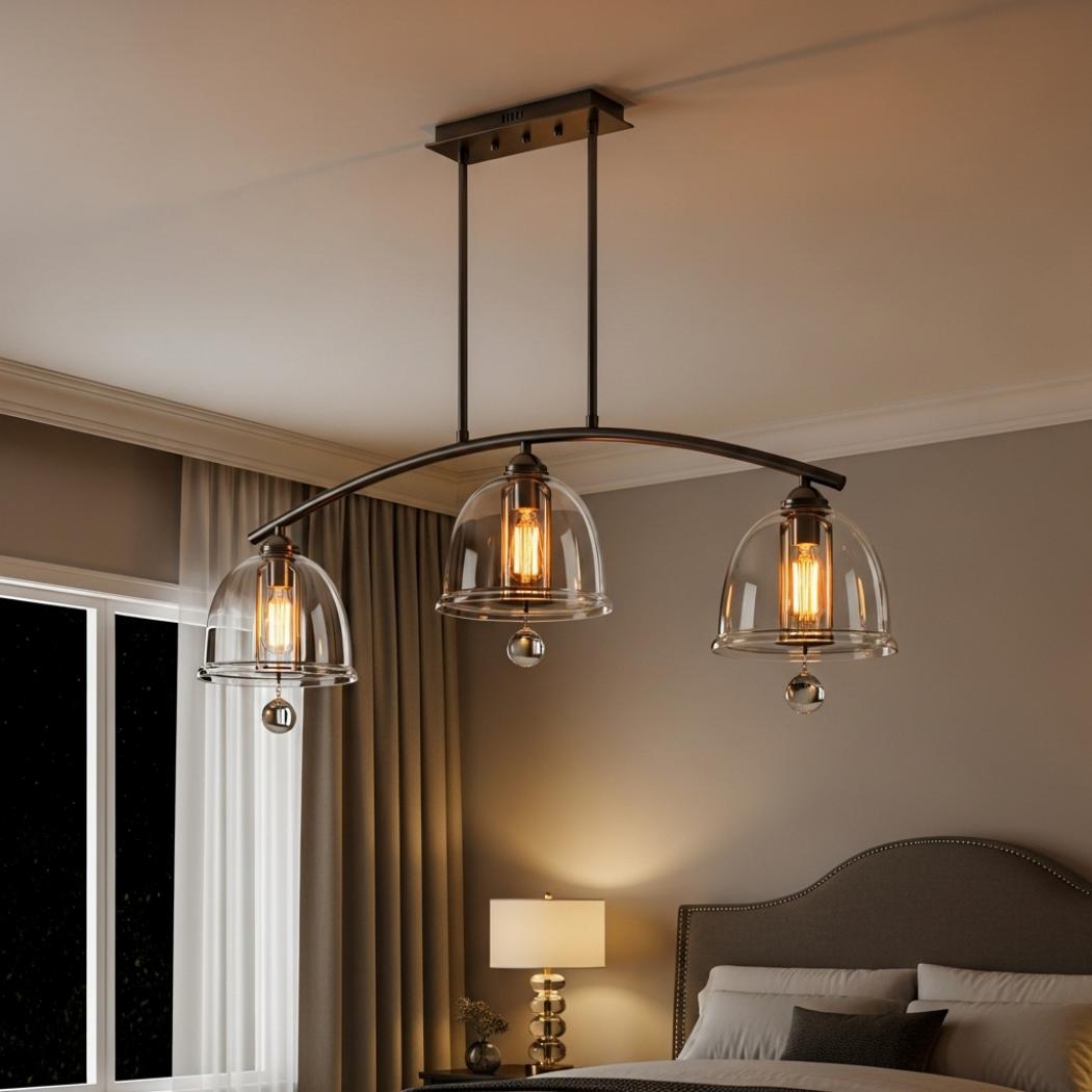 Modern luxury three lamps