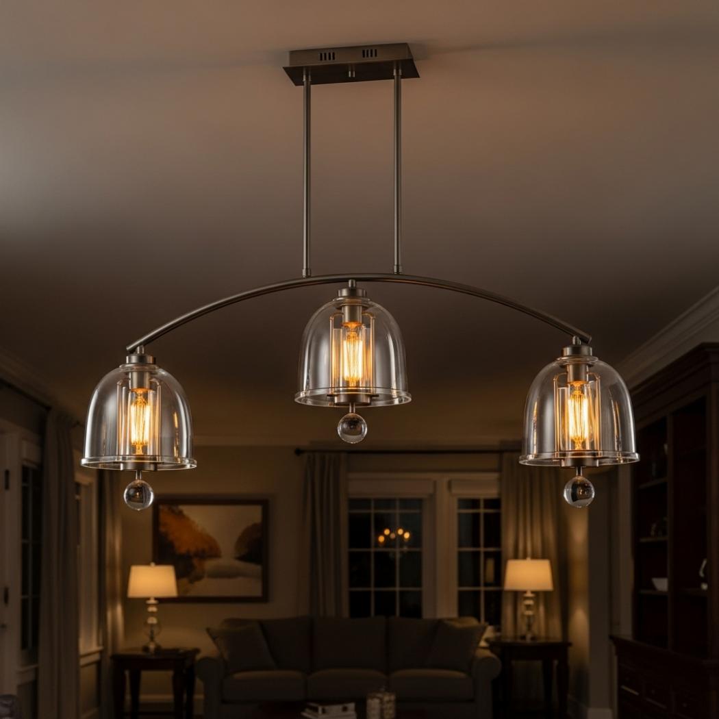 Modern luxury three lamps