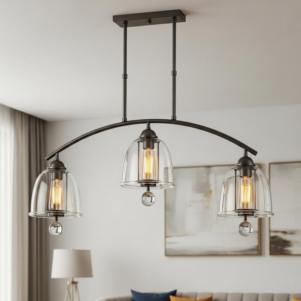 Modern luxury three lamps