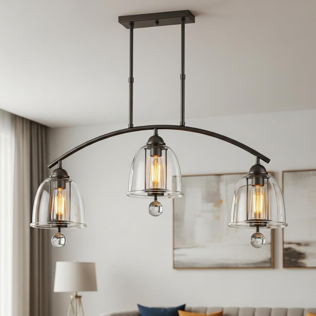 Modern luxury three lamps
