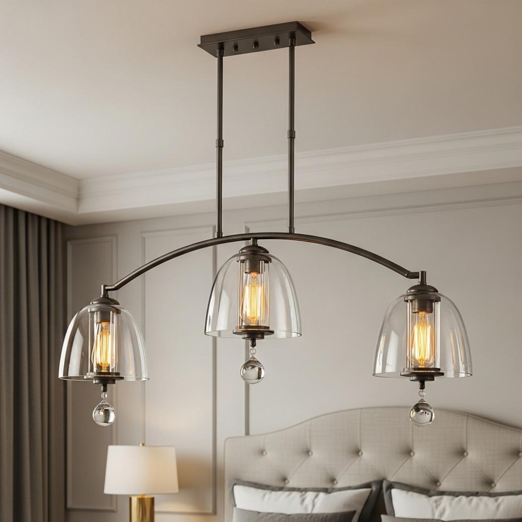 Modern luxury three lamps